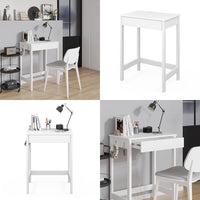 Vicco Scrivania Bianco 60 x 40 cm con cassetto