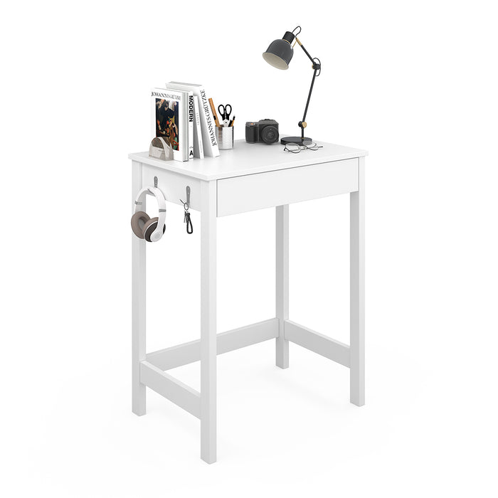 Vicco Scrivania Bianco 60 x 40 cm con cassetto