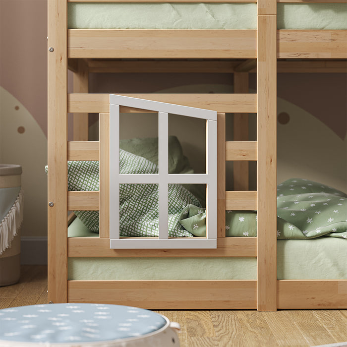 Vitalispa Letto a castello Legno naturale 90x200 cm