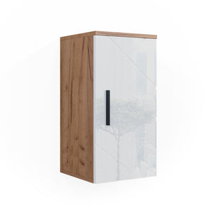 Vicco Mobile bagno Bianco lucido/oro power oak 30 x 59 cm con ripiano