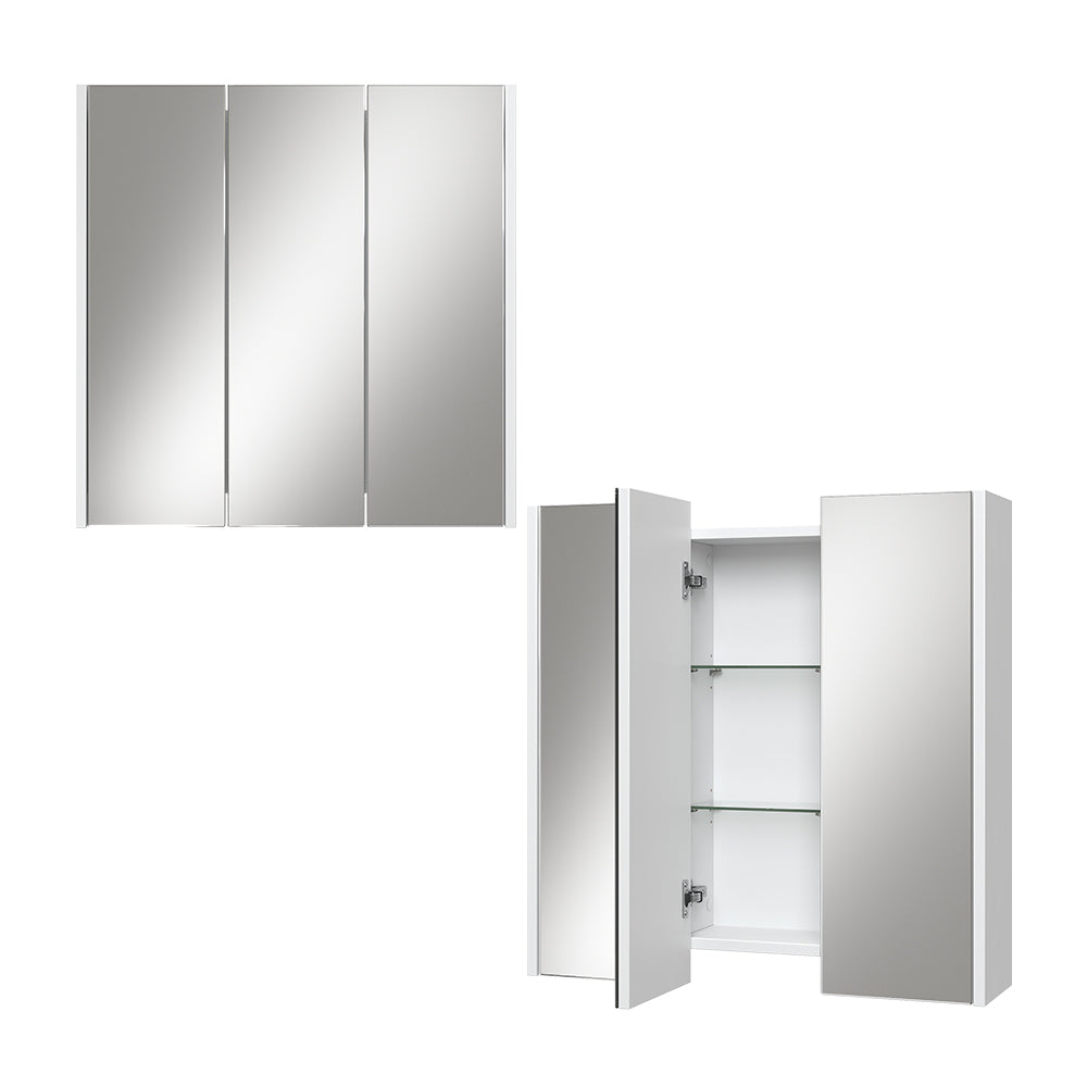 Vicco Specchio contenitore bagno Bianco 67.4 x 68 cm