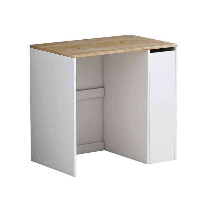 Vicco Mobile lavatrice Bianco 93.5 x 88.5 cm con 3 scomparti