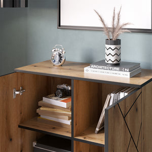 Vicco Credenza Rovere 84 x 80.1 cm