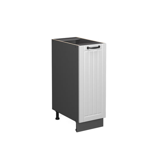 Vicco Armadio cucina dispensa alto Bianco casa di campagna 30 cm senza piano di lavoro