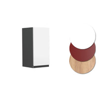 Vicco Pensile da cucina Bianco 30 cm Forma a J