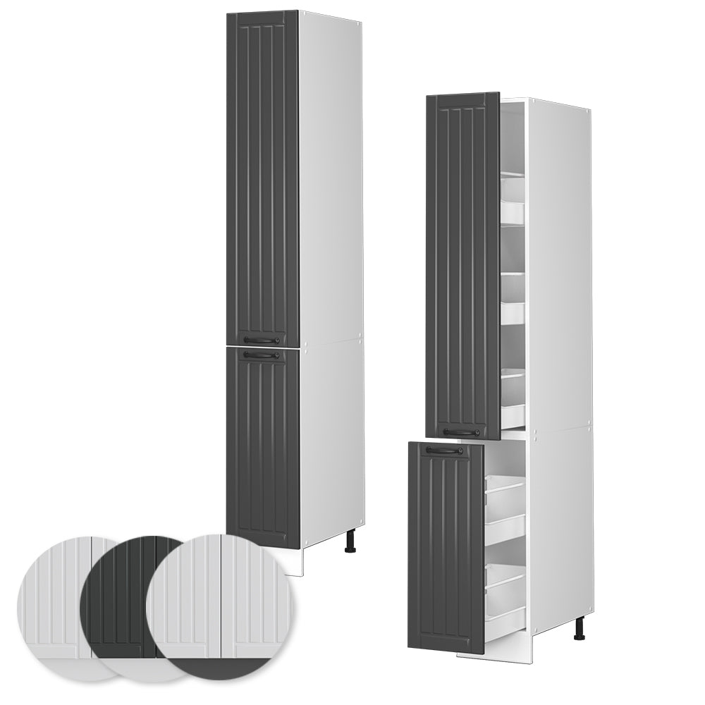 Vicco Armadio da farmacia Antracite casa di campagna 30 cm