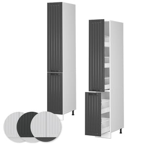 Vicco Armadio da farmacia Antracite casa di campagna 30 cm