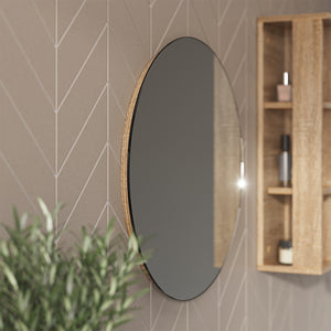 Vicco Specchio bagno Bianco 60 x 60 cm Rotondo