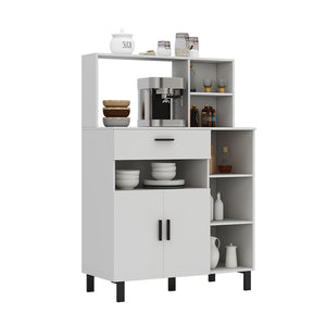 Vicco Mobile cucina dispensa Bianco 90 cm