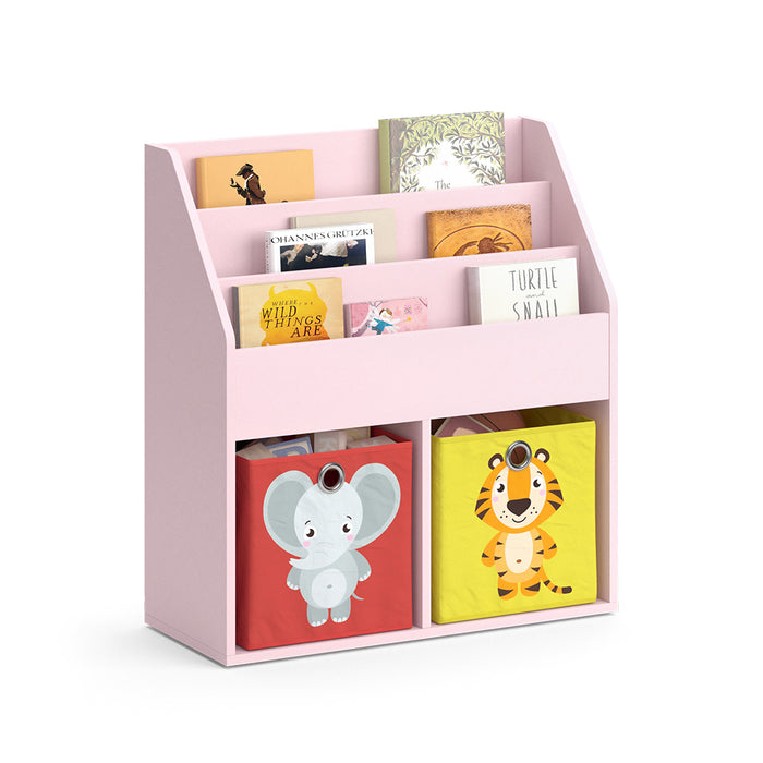Vicco Libreria bambini rosa 72 x 79 cm Senza box pieghevole