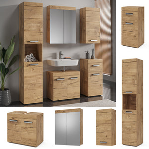 Vicco Set mobili bagno Quercia Wotan 5 parti