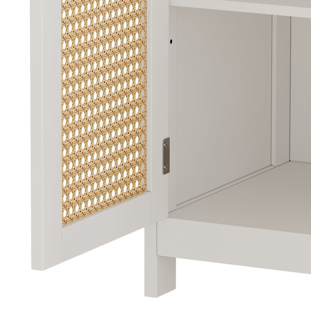 Vicco Mobile sottolavabo per bagno Bianco 60 x 58 cm con 2 porte