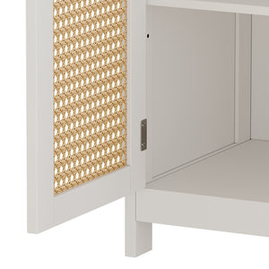 Vicco Mobile sottolavabo per bagno Bianco 60 x 58 cm con 2 porte