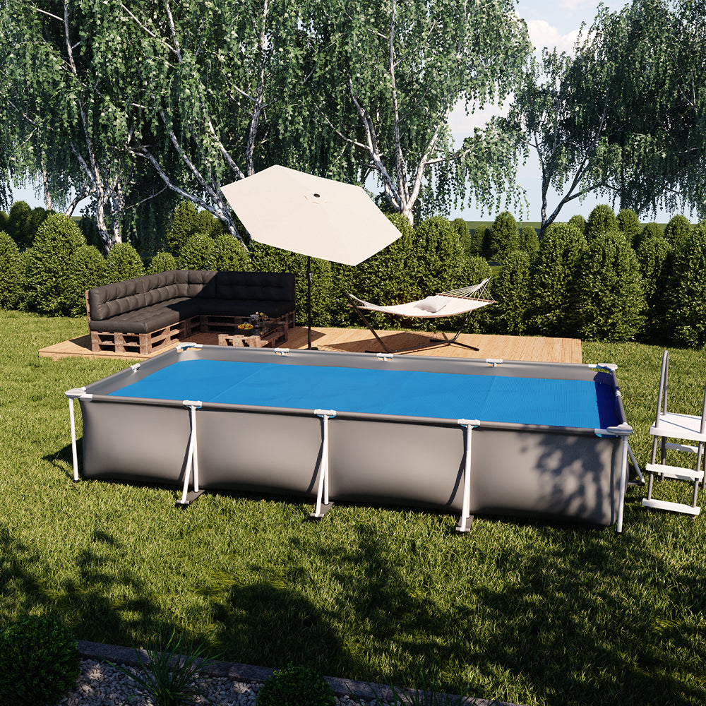 OK-Living Telo termico piscina Blu 450 cm Robusto telone My Solar da 400µ