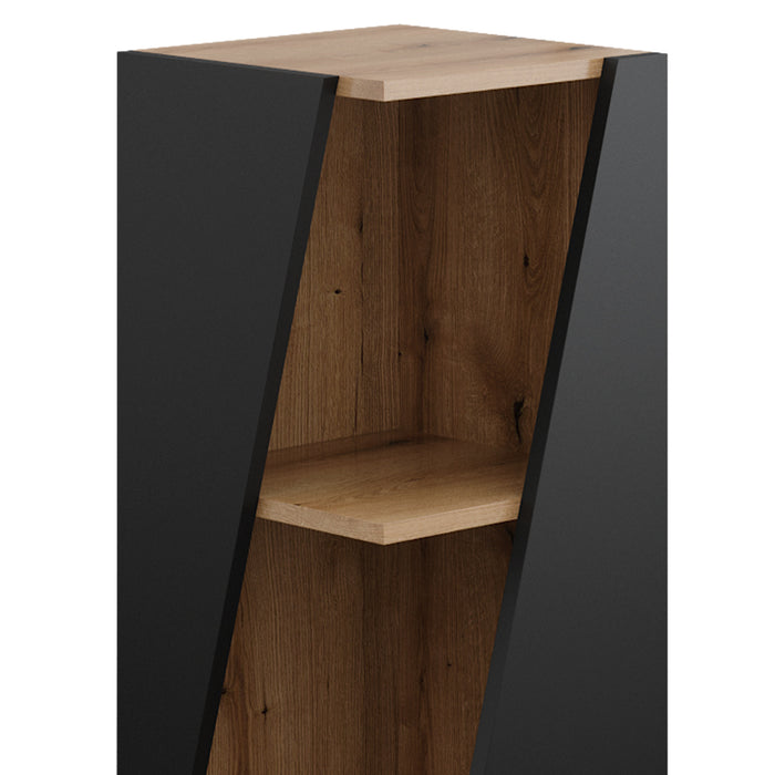 Vicco Mobiletto bagno Antracite 31.6 x 70.5 cm con ripiani aperti