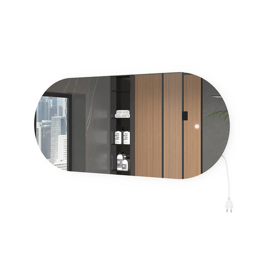 Vicco Specchio bagno Bianco 110 x 50 cm con illuminazione a LED