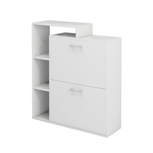 Vicco Scarpiera da ingresso Bianco 80 x 90 cm