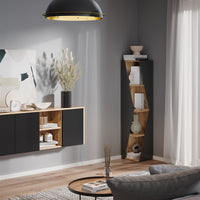 Vicco Armadio per il bagno Antracite 31.6 x 70.5 cm con 3 ripiani