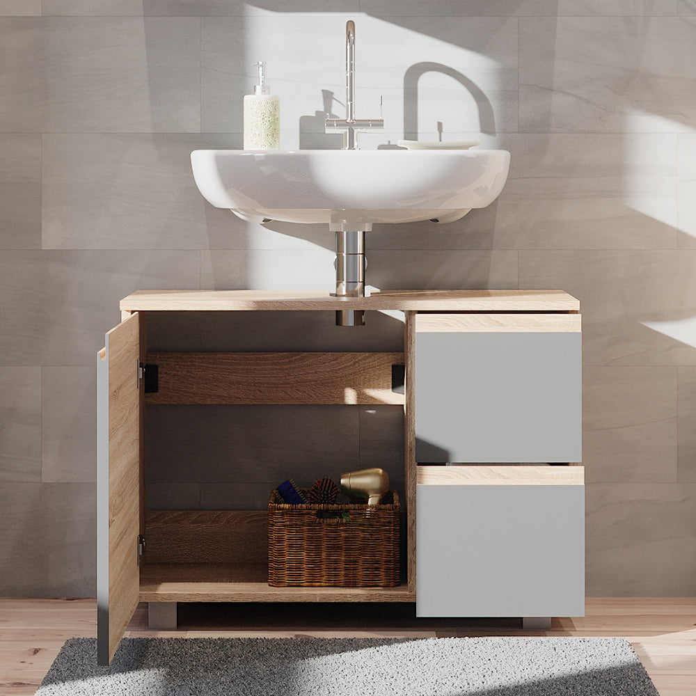 Vicco Mobile sottolavabo per bagno Antracite 80 x 60.8 cm