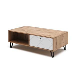 Vicco Tavolino Rovere artigianale 110 x 60 cm