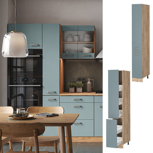 Vicco Armadio da farmacia Grigio-blu 30 cm