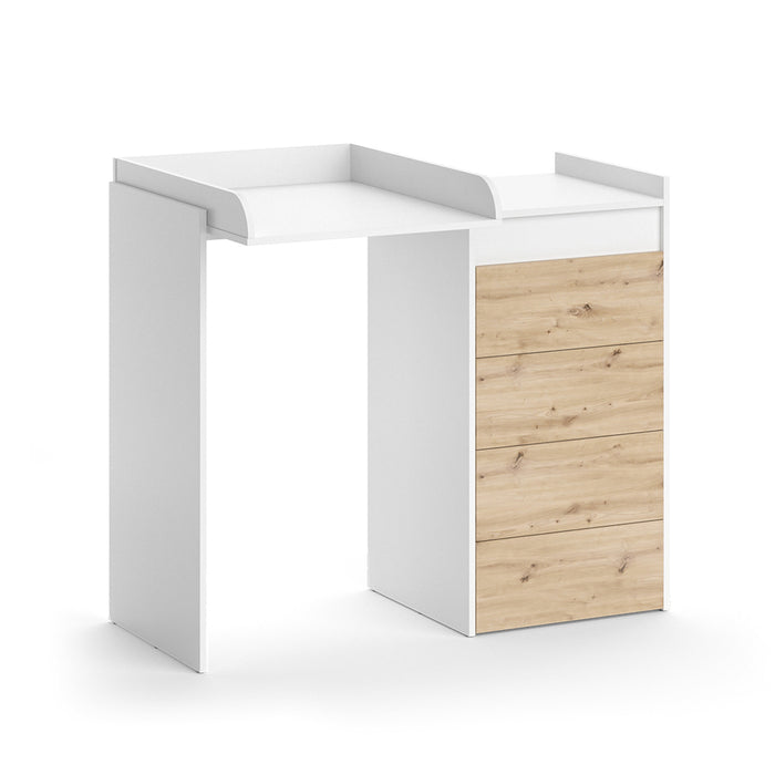 Vicco Mobile lavatrice Bianco 116 x 98 cm con 4 cassetti