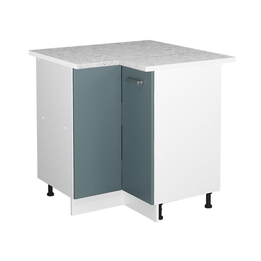 Vicco Mobile ad angolo cucina Grigio-blu 75.6 cm , PL Marmo