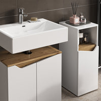 Vicco Set di mobili da bagno Bianco 4 parti