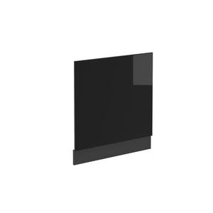 Vicco Pannello frontale Nero lucido 60 cm senza piano di lavoro