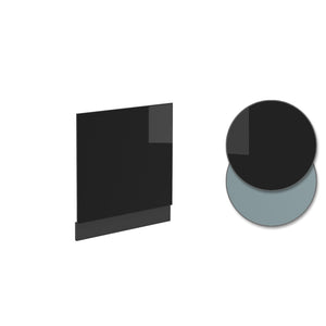 Vicco Pannello frontale Nero lucido 60 cm senza piano di lavoro