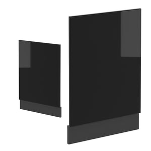 Vicco Pannello frontale Nero lucido 45 cm senza piano di lavoro