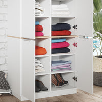 Vicco Scaffale per file Bianco 82 x 179 cm con 6 ripiani