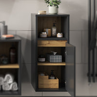 Vicco Mobiletto bagno Antracite 33 x 80 cm