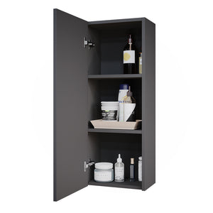 Vicco Mobile bagno Antracite 33 x 84 cm con 2 ripiani