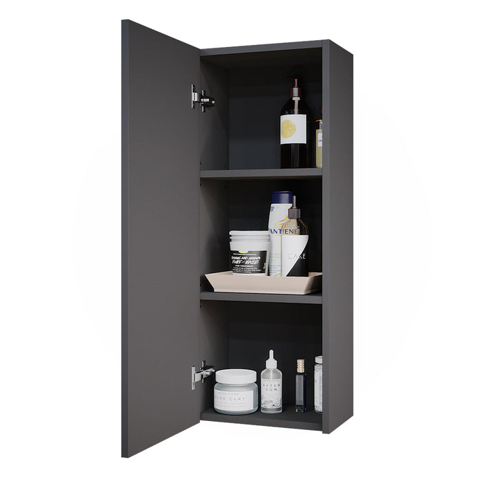 Vicco Mobile bagno Antracite 33 x 84 cm con 2 ripiani