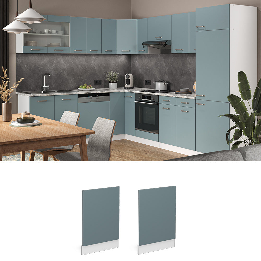 Vicco Pannello frontale Grigio-blu 45 cm , PL Rovere
