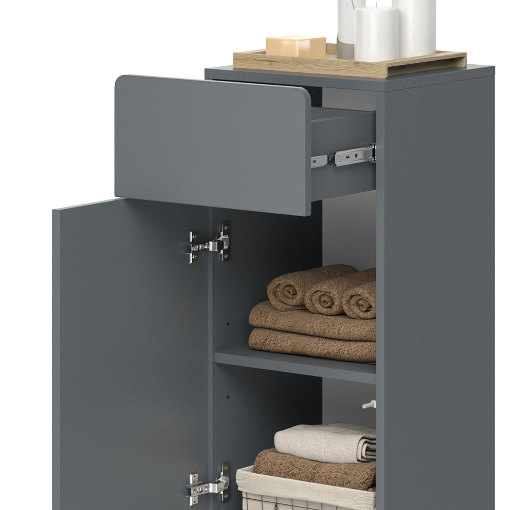 Vicco Mobiletto bagno Grigio 36.6 x 76.6 cm