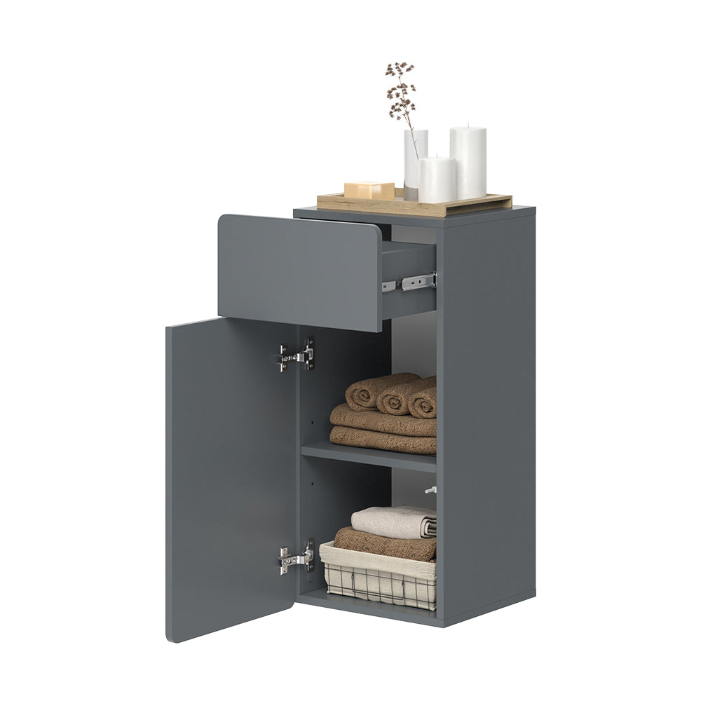 Vicco Mobiletto bagno Grigio 36.6 x 76.6 cm