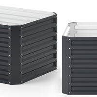 OK-Living Letto per orto rialzato Antracite 180 x 60 cm