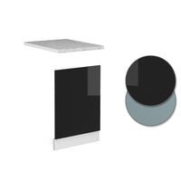 Vicco Pannello frontale Nero lucido 45 cm PL Marmo