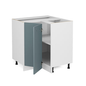 Vicco Armadio universale ad angolo Grigio-blu 75.6 cm con anta, senza piano di lavoro