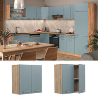 Vicco Pensile da cucina Grigio-blu 60 cm
