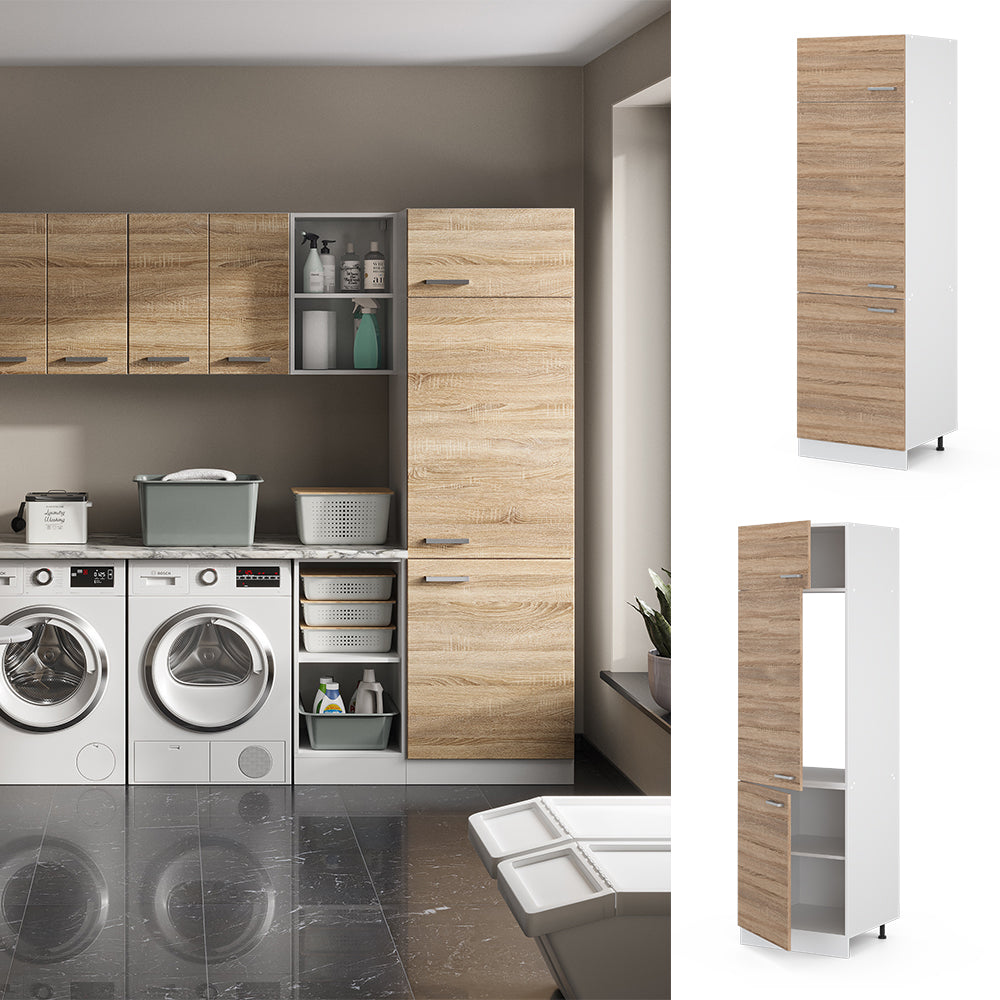 Vicco Dispensa universale Sonoma 60 cm con porte