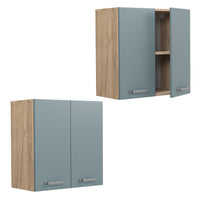 Vicco Pensile da cucina Grigio-blu 60 cm