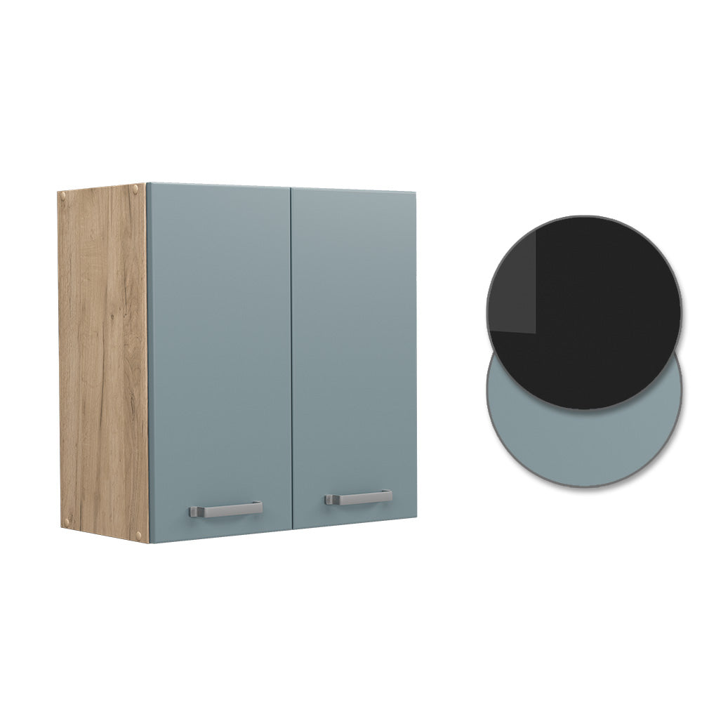 Vicco Pensile da cucina Grigio-blu 60 cm