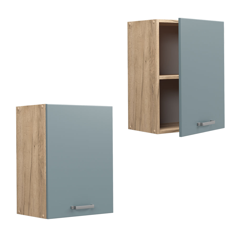 Vicco Pensile da cucina Grigio-blu 45 cm