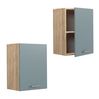 Vicco Pensile da cucina Grigio-blu 45 cm