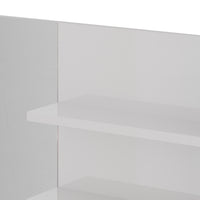Vicco Specchio bagno Bianco lucido 89.8 x 65 cm con scomparti aperti
