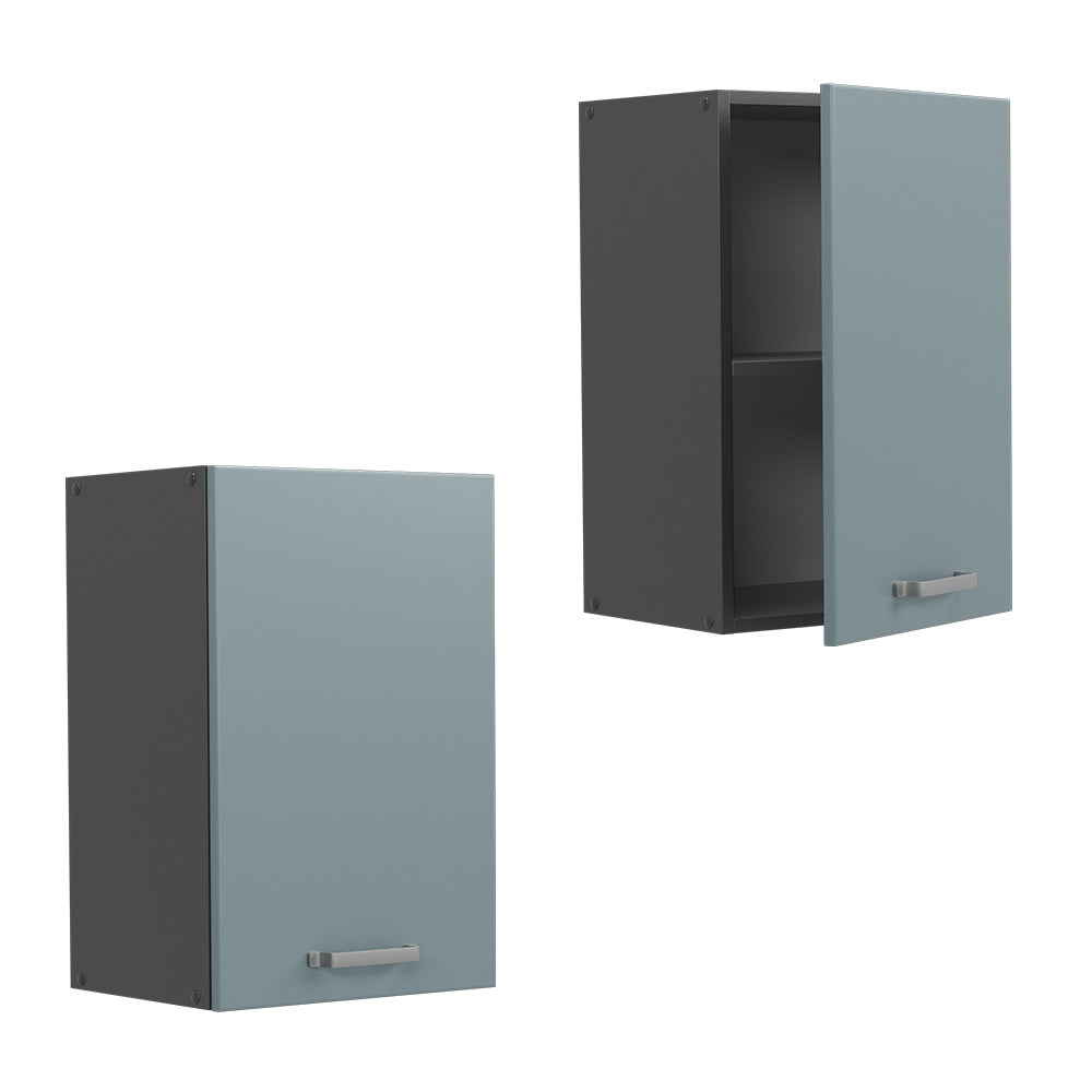 Vicco Pensile da cucina Grigio-blu 40 cm