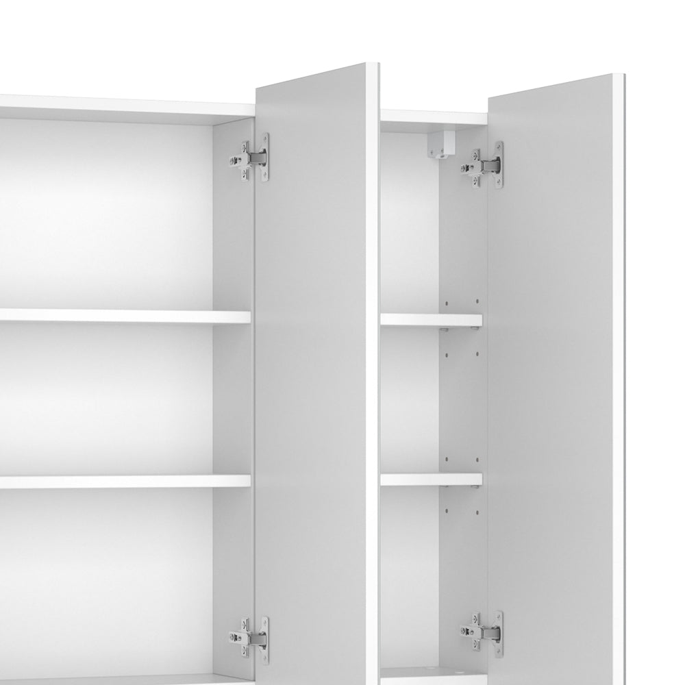 Vicco Specchio contenitore bagno Bianco 100 x 79.8 cm con 3 porte